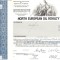619 Actiuni -North European Oil Royalty Trust -seria SN 16640