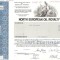 616 Actiuni -North European Oil Royalty Trust -seria SN 16760