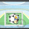 Mauritania 1986 CM Fotbal, colita perf., stamp R.016