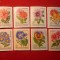 SERIE - FLORI 1968 UNGARIA , 8 valori