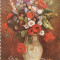 Ilustrata natura moarta,flori-pictura