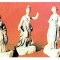 CP187-27 Constanta -Statuiete tip Tanagra -carte postala necirculata