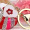 Breloc albina cu cristale swarovski deosebit vintage