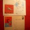 Set Plic si Carte Post.Ilustrata (Intreg) -Cruce Rosie -1973-74