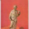 CP194-97 Statueta de bronz reprezentand pe Minerva, descoperita la Drobeta-Turnu Severin -Muzeul National de Istorie -carte postala necirculata