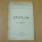 Statute Soc. imprumut ,,Sf. Treime - Ghencea&quot; Buc. 1907
