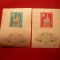 2 COLITE- EXPOZ.FILATELICA POZNAN 1955-stamp.I ZI