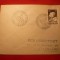 FDC -Centenarul Timbrului Postal -Ampere si Arago