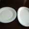 Set 2 platouri, platou portelan BAVARIA, foarte vechi si fin