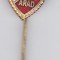 Insigna pin CFR Arad - anii 80
