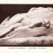 T FOTO 79 Romantica -Tanara , nud, statuie -antebelica -sepia