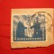 Fragm.cu val.de 50 Pf.-Prietenia germ.-polona 1951DDR st.