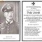 U FOTO 94 Necrolog -Militar german Obergefreiter Josef Dunstl (aviatie?), cazut in razboi, 29 ian 1943, la varsta de 31 de ani -crucea cu zvastica