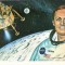 CP197-79 Astronautul american Neil A. Armstrong si modulul lunar al navetei spatiale ,,Apollo 11&quot; -carte postala, necirculata -starea care se vede