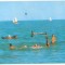 CP199-77 Mamaia. Vedere spre largul marii -carte postala, circulata 1976 -starea care se vede