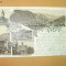 Carte Postala Litografie Salutari din Brasov