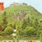 CP201-45 Deva -Vedere spre cetate(stema) -carte postala, circulata 1978 -starea care se vede