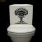 sticker wc, decoratiuni vas toaleta, sticker baie, cadou amuzant, sticker decorativ