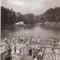 CP207-60 Sovata -Strandul ,,Lacul Ursu&quot; -RPR -carte postala necirculata -starea care se vede