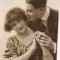 carte postala-Pereche de indragostii-anul 1928