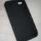 LICHIDARE STOC !!! Carcasa Husa Hard case neagra gumata catifelata, silicon, iPhone 4 4G, OUTLET IASI !!!