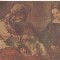 carte posta-REMBRANDT-Biecuvintarea lui Iacob 1927
