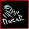 sticker auto DAKAR Vinyl Motorcycle Car Truck Racing Decal Sticker 13 x 10 cm