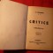 Eugen Lovinescu - CRITICE 1920 , vol.3 ,Ed. a II a