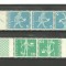 Elvetia 1960 - POSTAS MEDIEVAL, UZUALE TETE BECHE val.5 si 10 Centi, MNH, B6