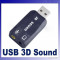 Placa de Sunet Externa Usb Virtual 3D Sound Channel Solutia Ideala pt Mixat sau Daca Vi s-a Ars placa de Sunet+++livrare gratuita+++