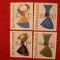 Serie- Blazoane Nobiliare 1966 Liechtenstein 4 val.