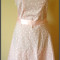 Rochie buline Pink Rockabilly dress