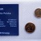 5.317 POLONIA SET 3 MONEDE UNC IN FOLDER 1G 2004, 2G 2003 5G 2005