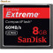 Card CompactFlash SANDISK Extreme 8Gb 400x (60Mb/s)