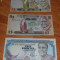 Lot 3 bancnote Zambia 2kwacha , 5 si 10 kwacha UNC necirculate