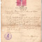 260 Document vechi fiscalizat-1927 -Certificat eliberat de Primar Nae Gheorghe al Comunei Florica, plasa Calmatui jud.Braila, pt.Constantin R.Tapu