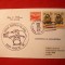 Plic circ. in Antarctica in USCGC 1974 ,stamp. Speciala