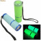 Lanterne fosforescente glow in the dark cu 9 leduri , lumineaza 6-8 h in intuneric