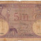 * Bancnota 5 lei 1914