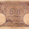 * Bancnota 5 lei 1917 - fagure