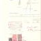 266 Document vechi fiscalizat- William Jancovici, Braila, catre Josefsohn &amp;amp; Zentler, Braila, pentru contrastalii -hartie cu filigran,,ORIGINAL WR