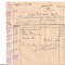 297 Document vechi fiscalizat-28dec1946-Factura nr.54 -Scoala Primara comuna Perisoru(Ianca), jud.Braila-a fost indosariat prin coasere
