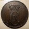 C.075 DANEMARCA CHRISTIAN IX 2 ORE 1880 CS RARA