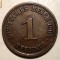 E.234 GERMANIA 1 PFENNIG 1902 G RARA