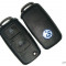 Cheie completa Briceag 2 butoane VW cu Cip ID 48 si modul telecomanda 434mhz