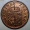C.113 GERMANIA PRUSIA 1 PFENNING 1865 A XF/AUNC