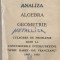(C928) ANALIZA, ALGEBRA, GEOMETRIE DE DUMITRU SAVULESCU SI OVIDIU COJOCARU, TEHNOREDACTARE COMPUTERIZATA : C.C.D. BACAU