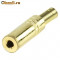 Adaptor Jack- mama 3.5mm METAL GOLD stereo/