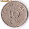 DANEMARCA 10 ORE 1958