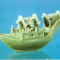 CP 213-22 Vas in forma de barca pentru turnat apa, dinastia Sun (China) -necirculata-starea care se vede-carte postala